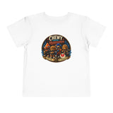 Chewy & the Heartbreakers Toddler Tee — Cute Retro Space Creature Graphic Shirt