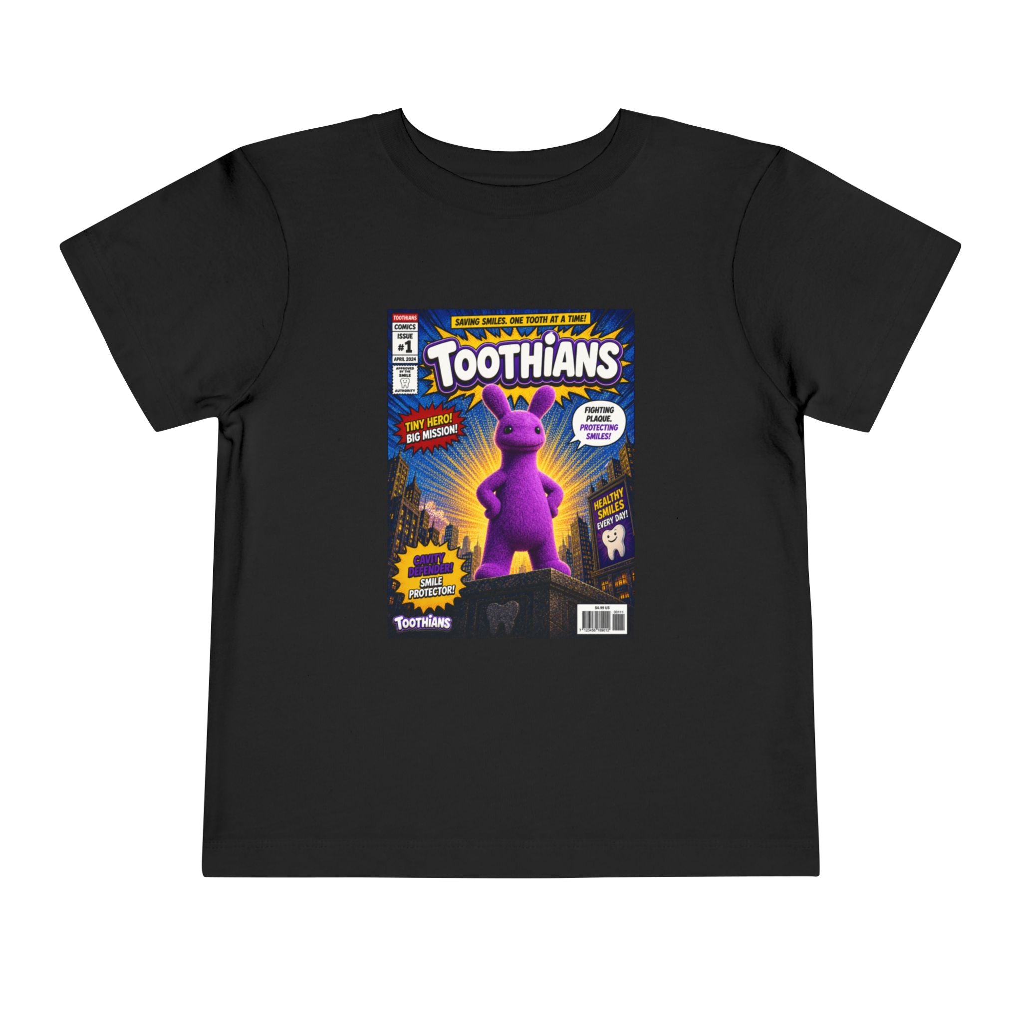 Toothians™ Sugar Bug Comic Cover Tee