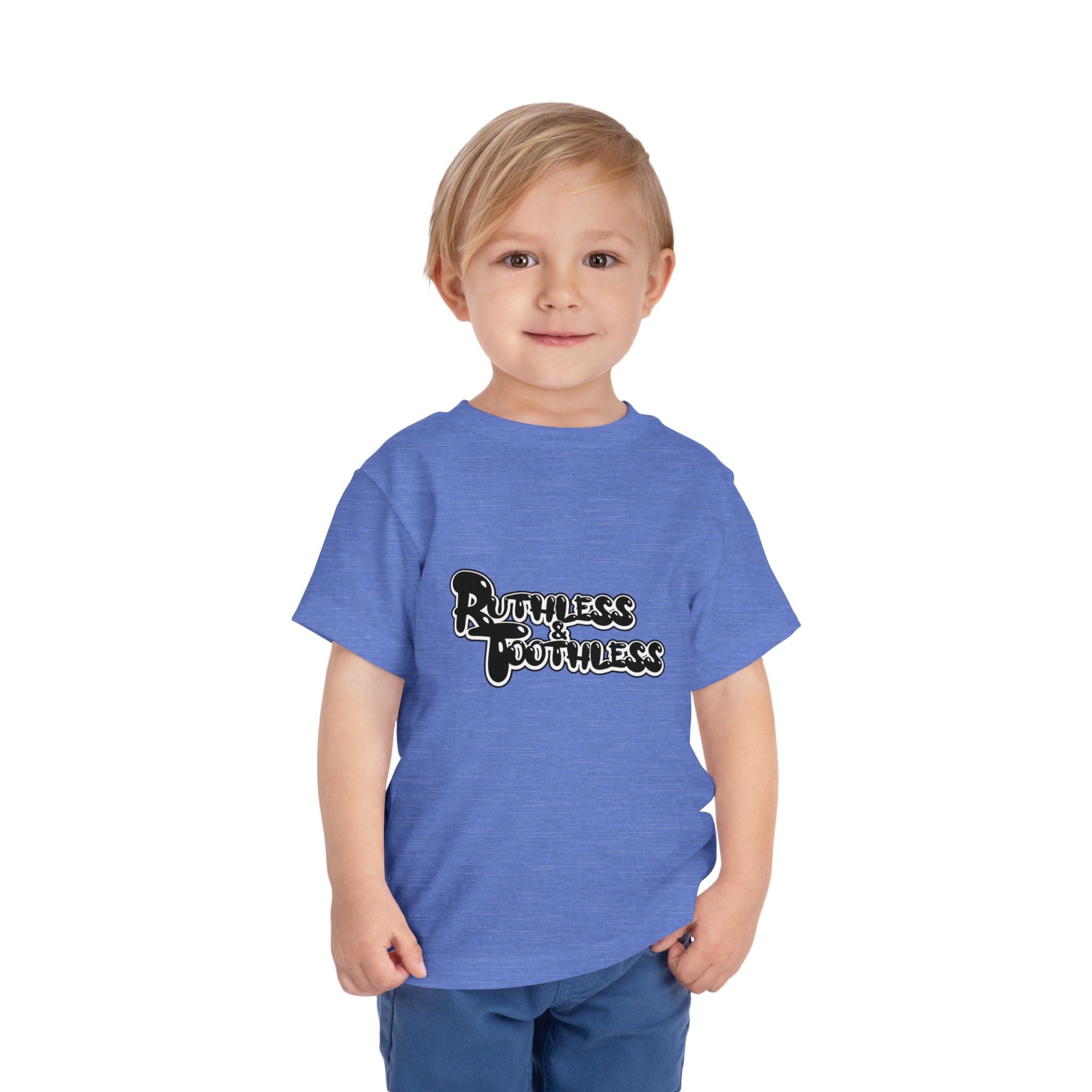 Ruthless & Toothless Logo Toddler Short Sleeve T-Shirt