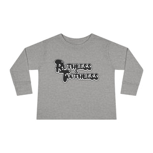 Ruthless & Toothless Logo Toddler Long Sleeve T-Shirt