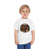 Chewy & the Heartbreakers Toddler Tee — Cute Retro Space Creature Graphic Shirt