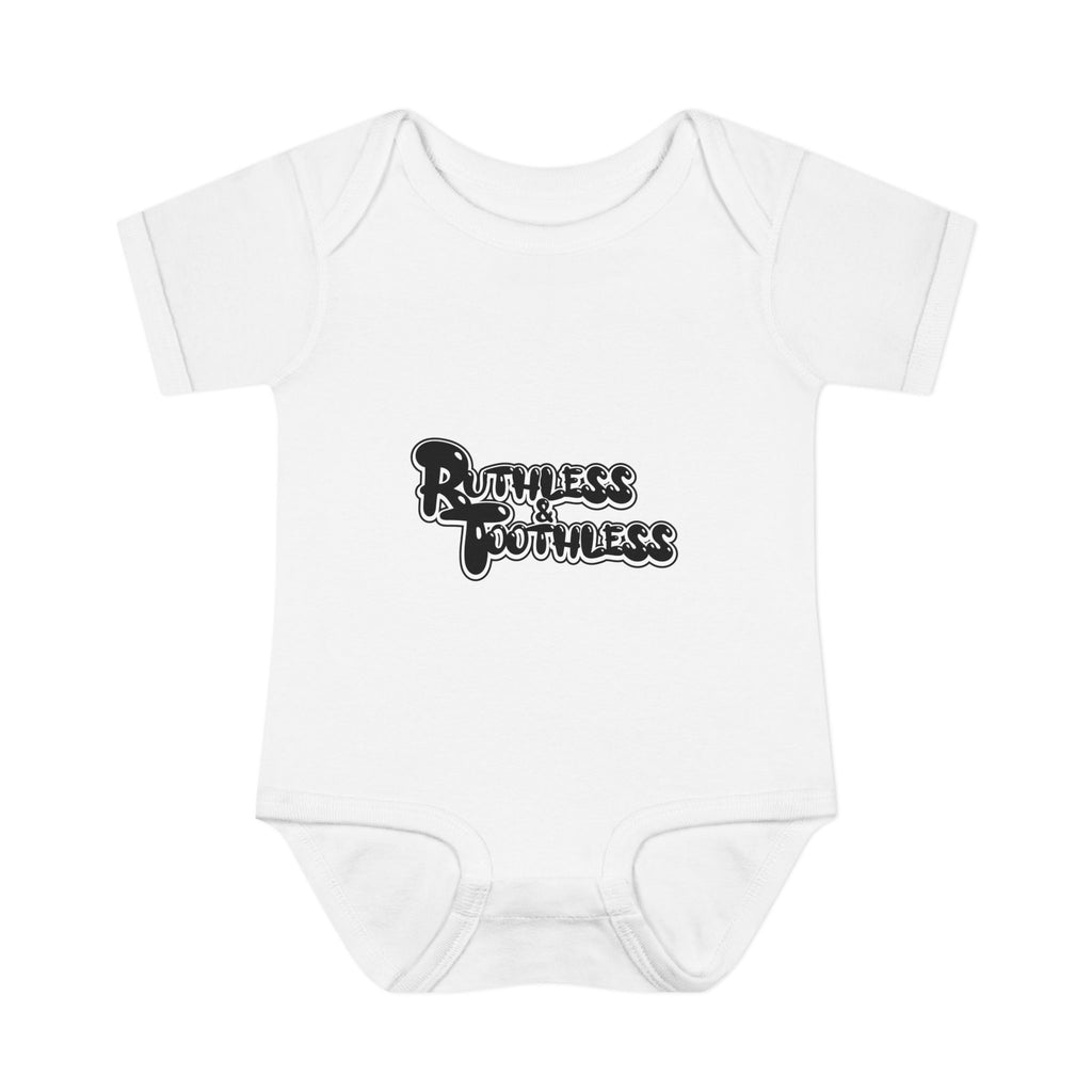 Ruthless & Toothless Logo Infant One Piece Bodysuit