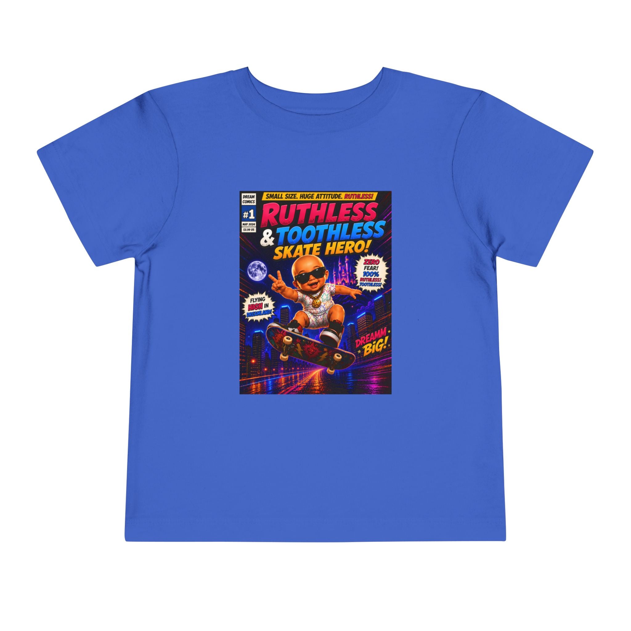 Baby Cool – Skate Hero Comic Cover Toddler Tee