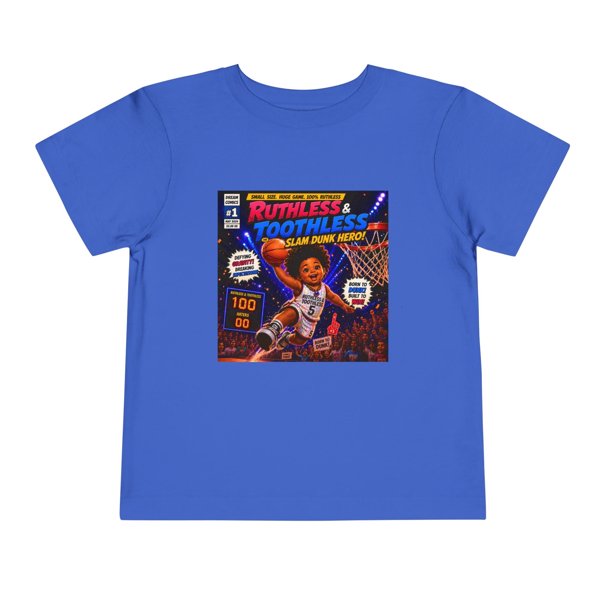 Baby Omari – Slam Dunk Hero Comic Cover Toddler Tee