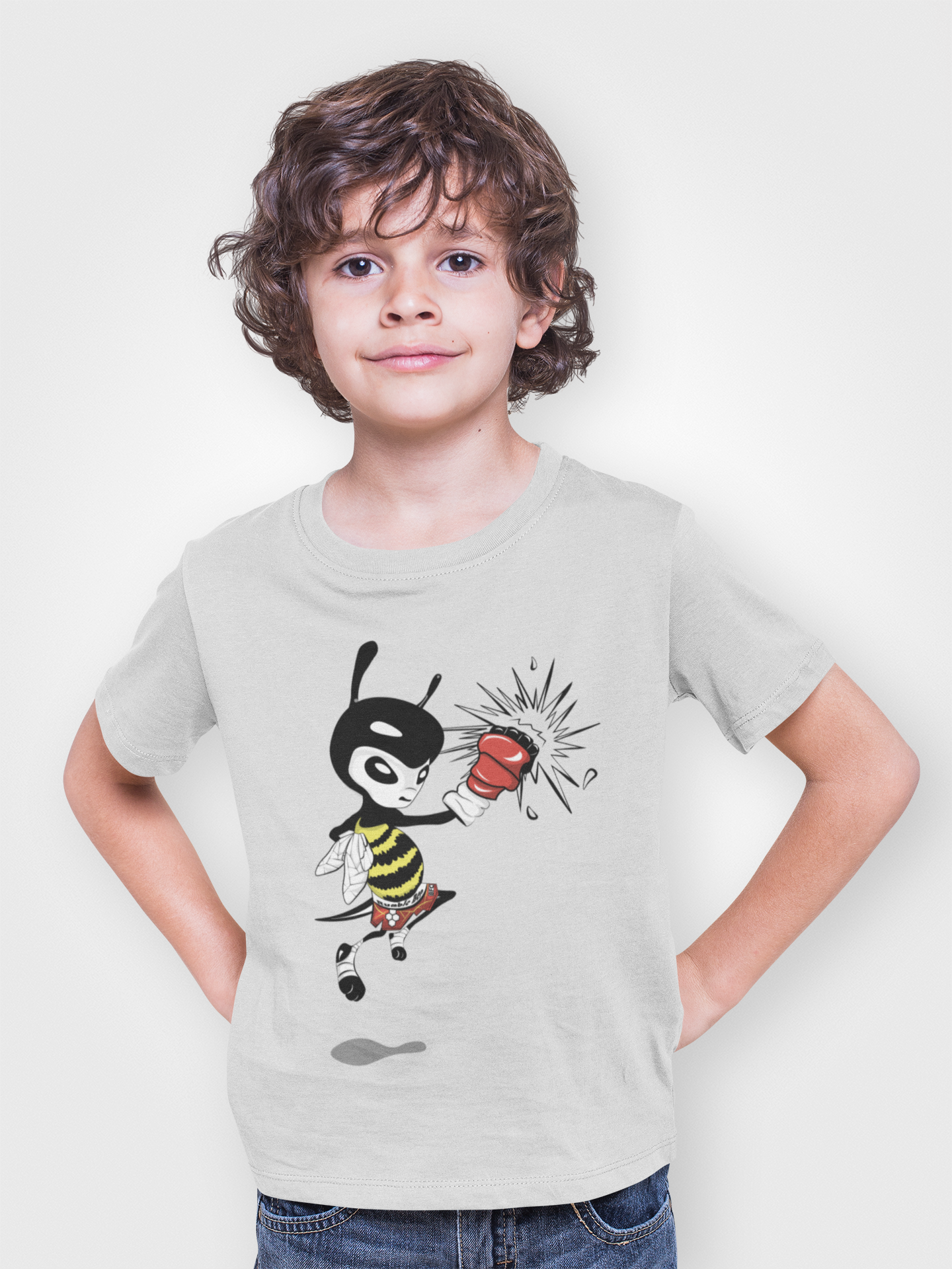 The Rumble Bees Jumping Fighting Bee T-Shirt
