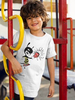 The Rumble Bees Jumping Fighting Bee T-Shirt