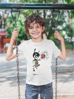 The Rumble Bees Jumping Fighting Bee T-Shirt