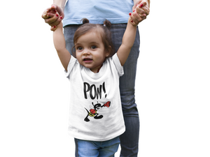 The Rumble Bee Super Bee- Superhero Toddler Tee,  Cute Kids Short Sleeve Shirt, Fun Toddler Clothing