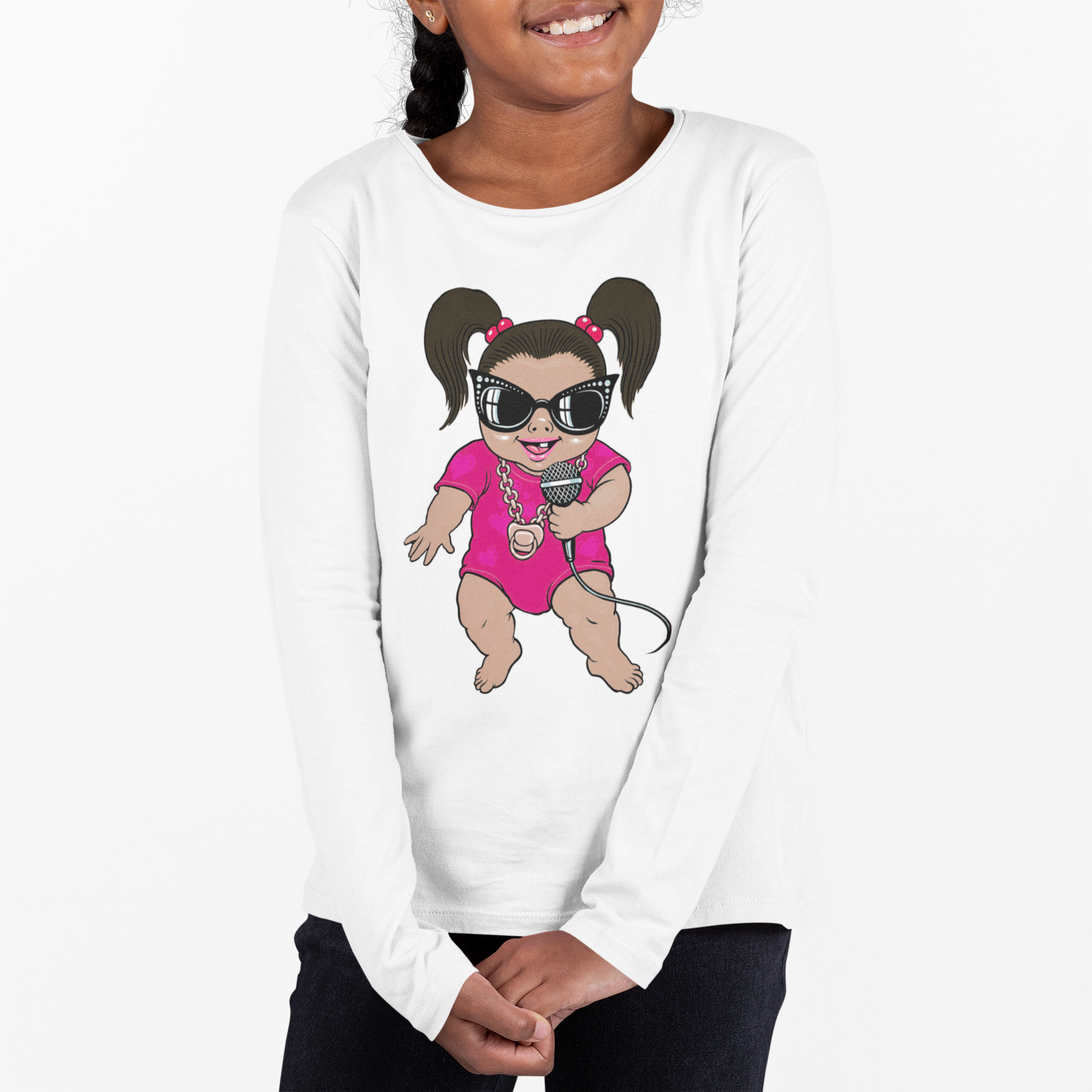Baby Bella "The Diva"  Toddler Long Sleeve T- Shirt