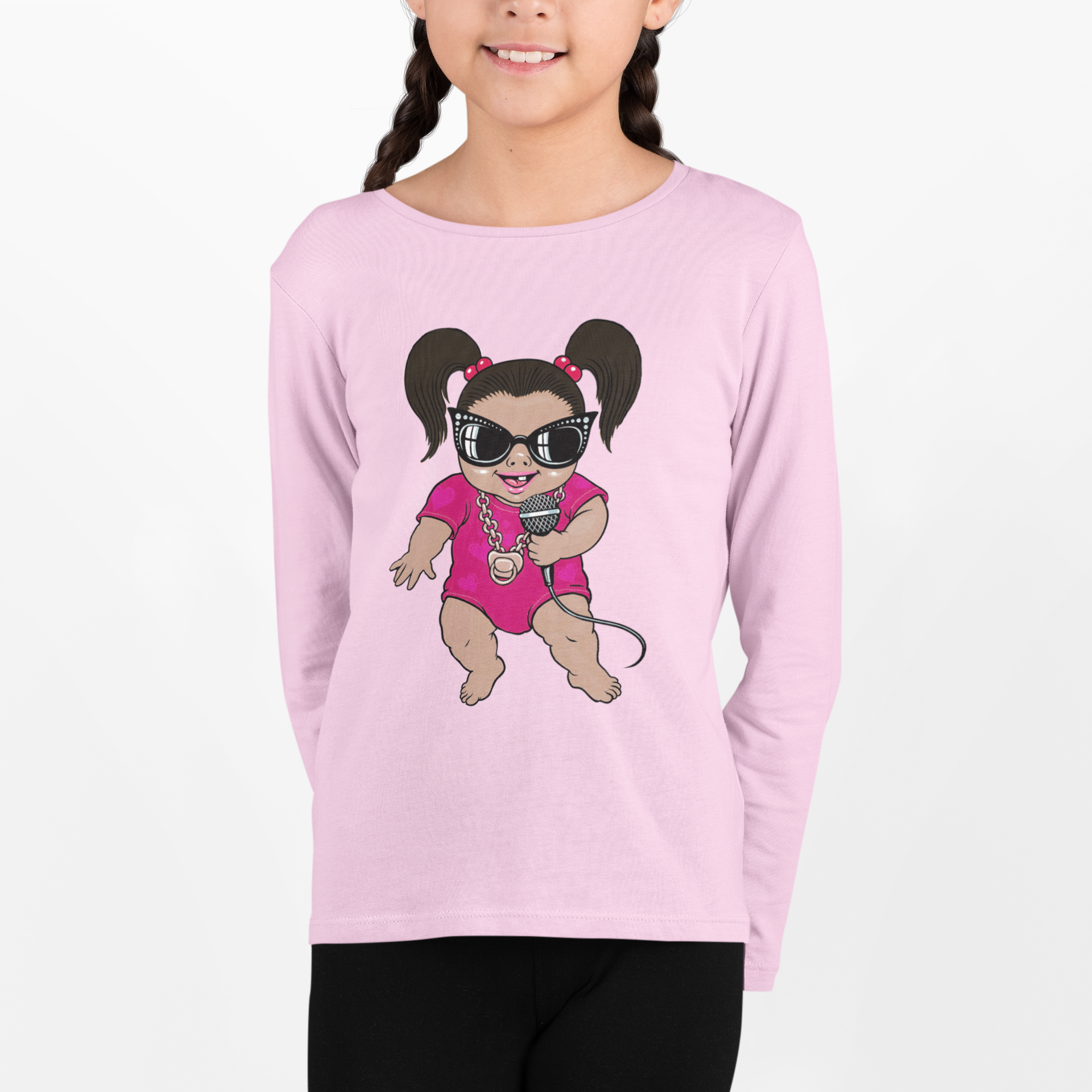 Baby Bella "The Diva"  Toddler Long Sleeve T- Shirt