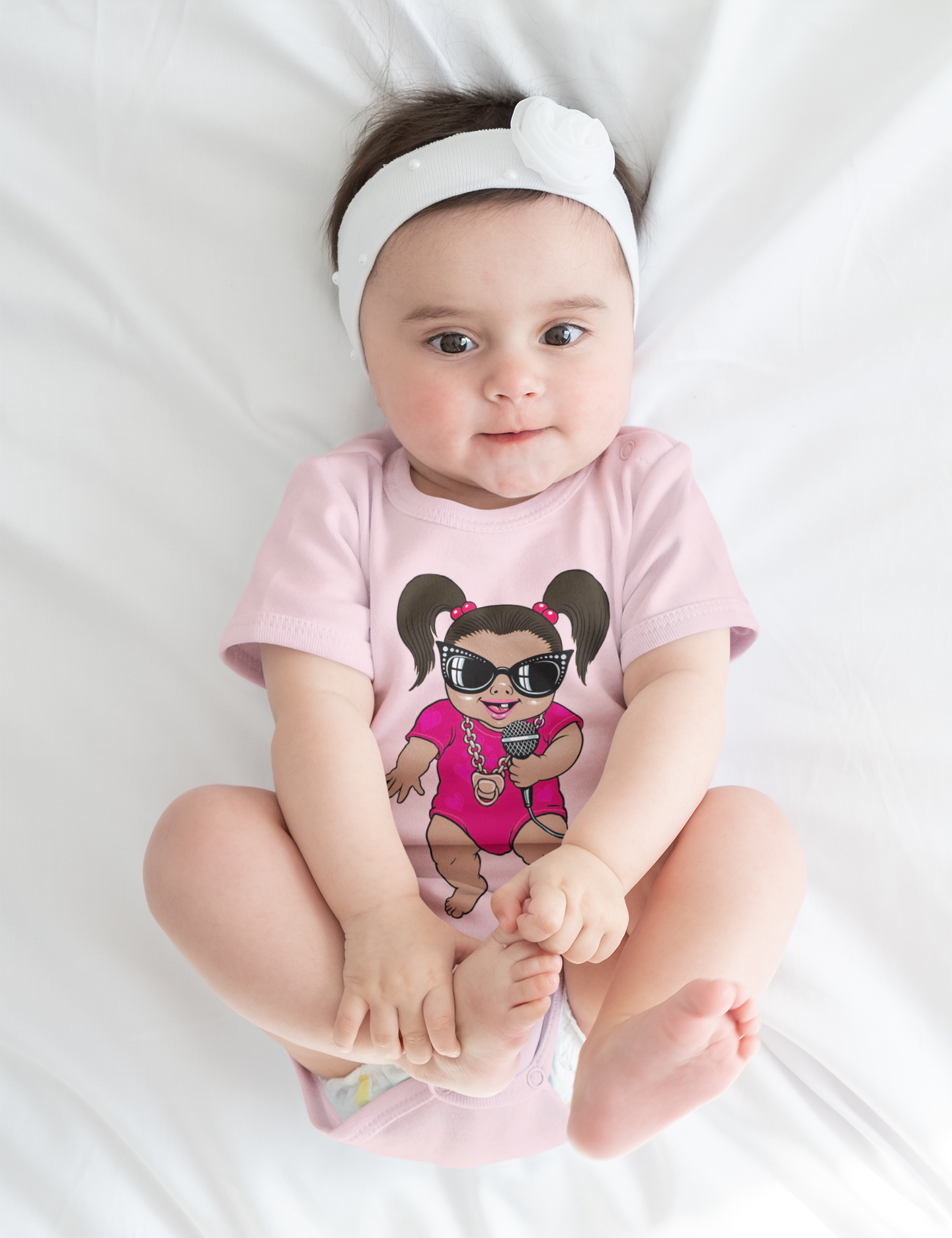 Baby Bella "The Diva" One Piece Bodysuit