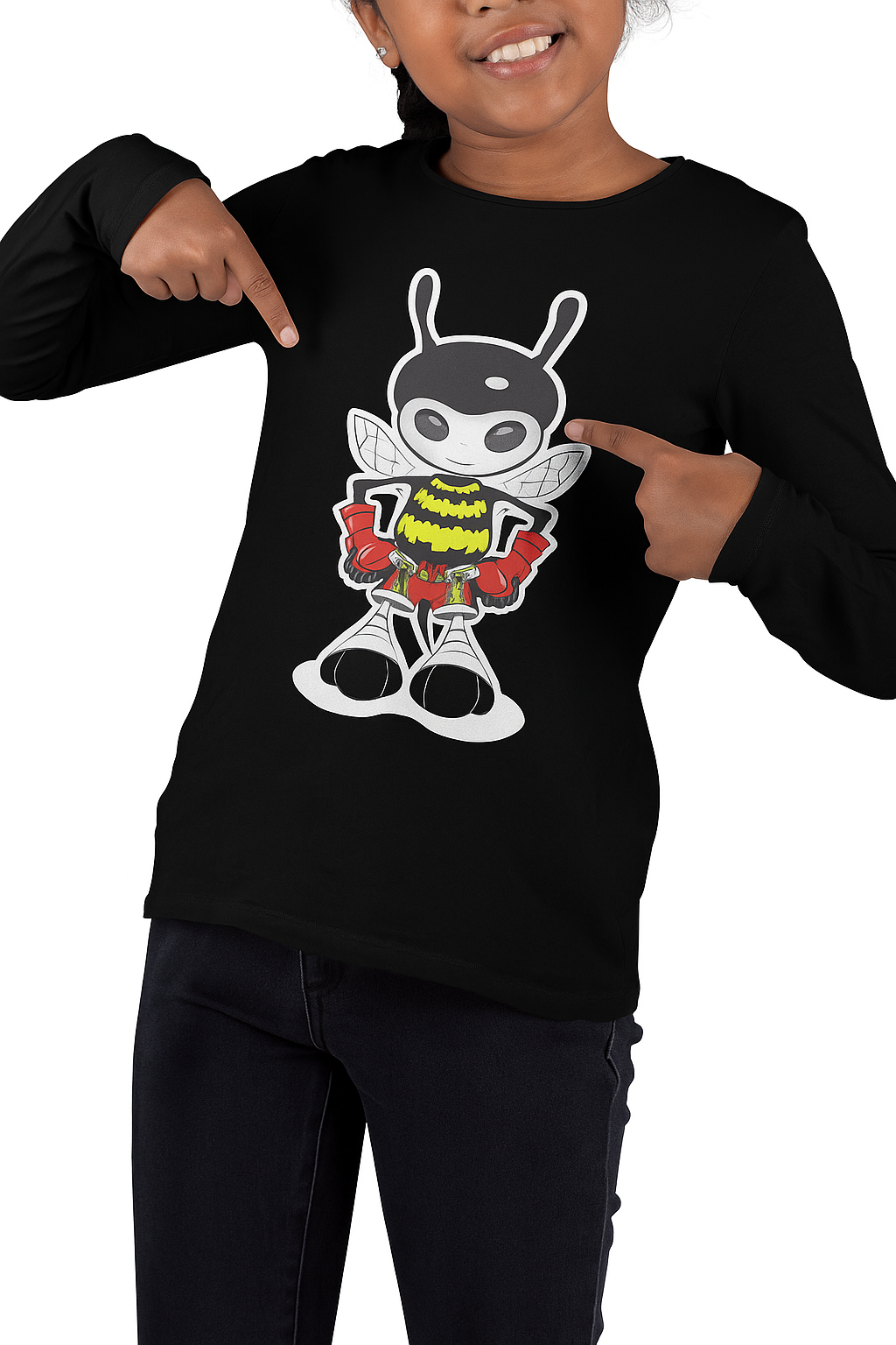 "Baby Bee" Toddler Long Sleeve T-Shirt