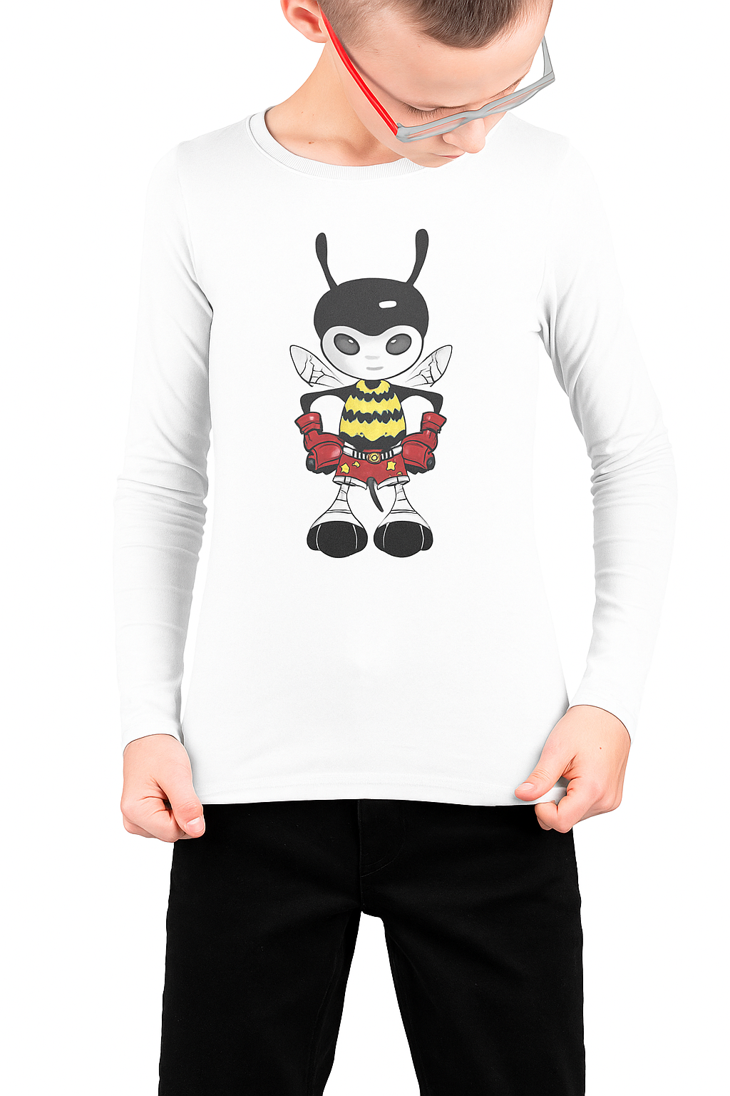 "Baby Bee" Toddler Long Sleeve T-Shirt