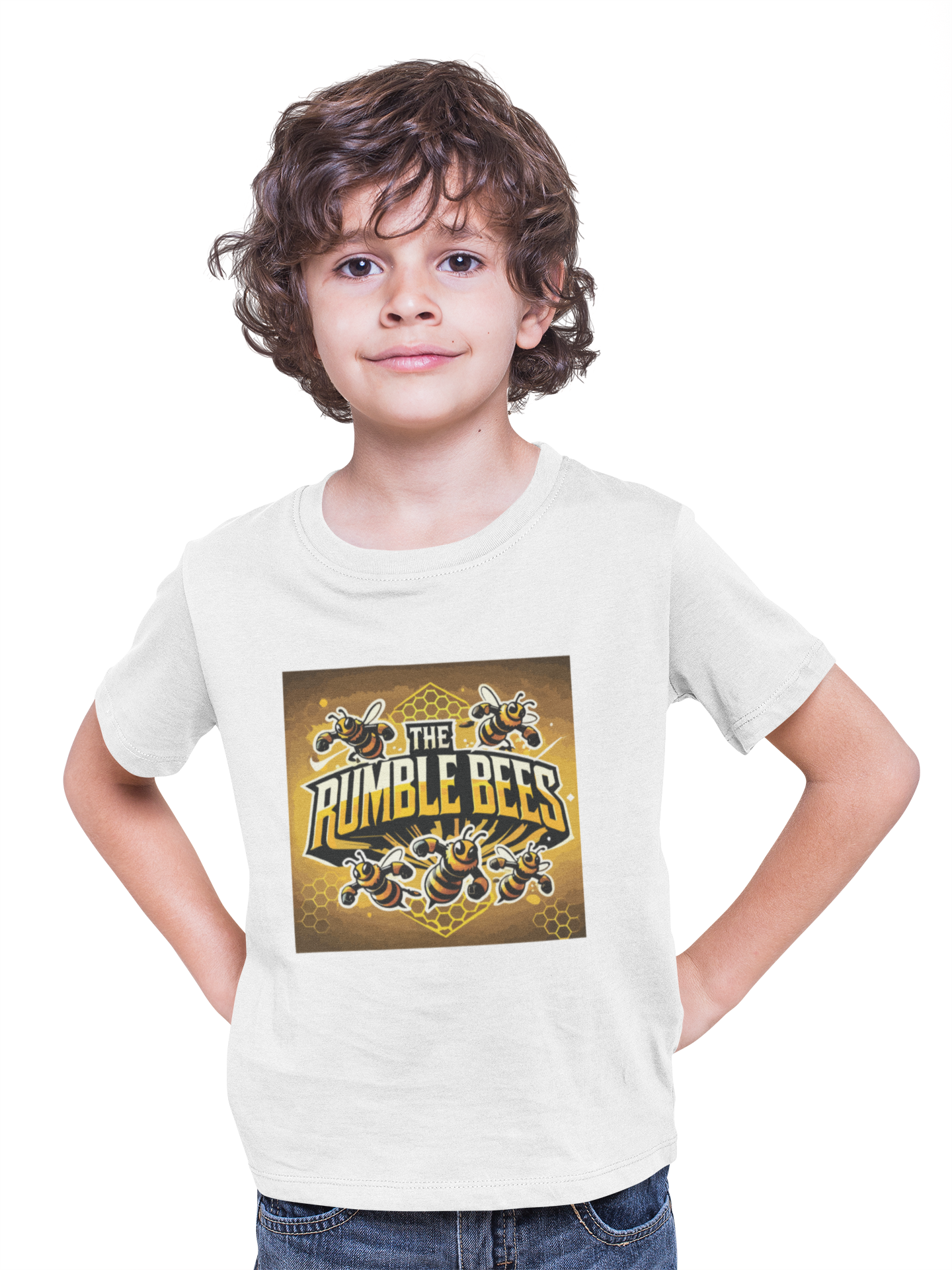 “The Rumble Bees” Buzz Squad Toddler Short Sleeve T-Shirt