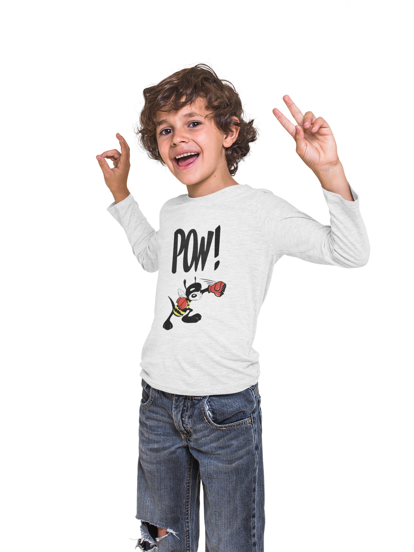 "Super Bee" Superhero Toddler  Long Sleeve T-Shirt