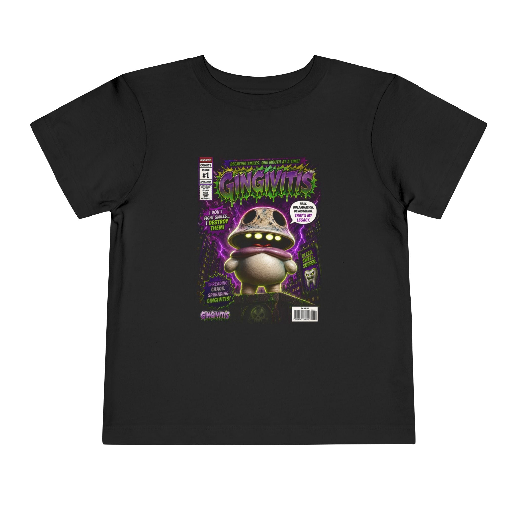 Toothians™ Gingivitis Comic Cover Tee