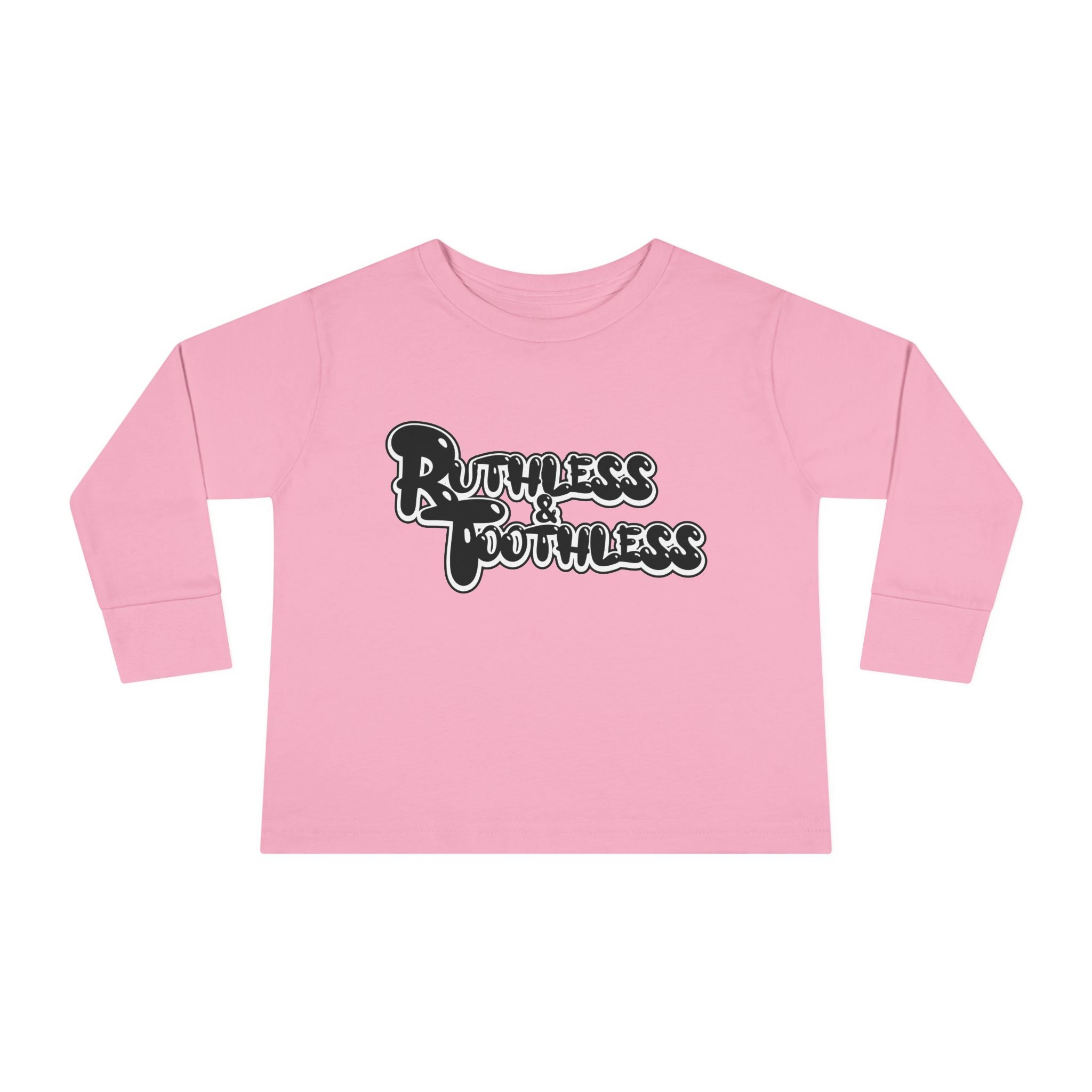 Ruthless & Toothless Logo Toddler Long Sleeve T-Shirt