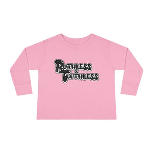 Ruthless & Toothless Logo Toddler Long Sleeve T-Shirt