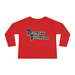 Ruthless & Toothless Logo Toddler Long Sleeve T-Shirt