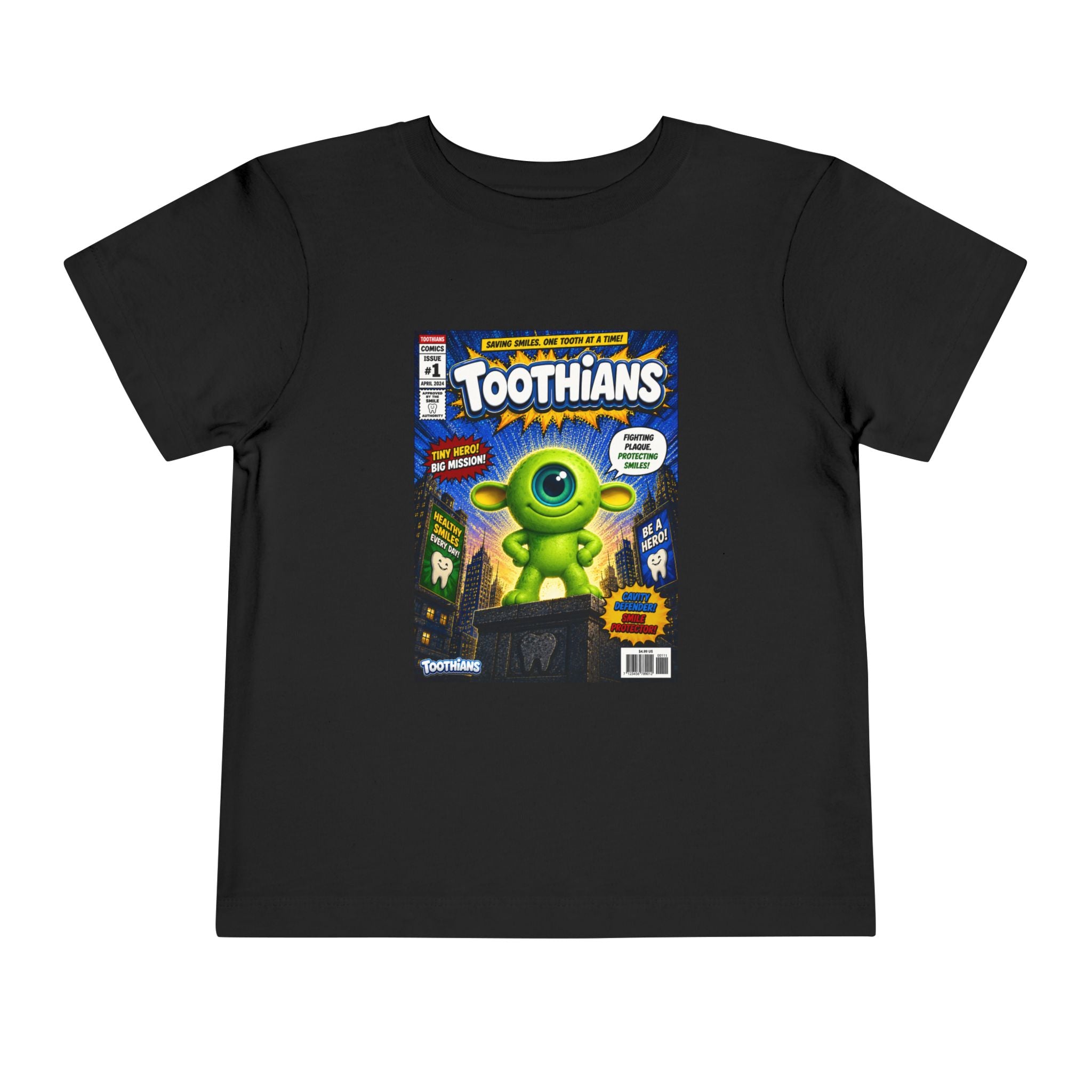 Toothians™ Cavity Protector Comic Cover Tee