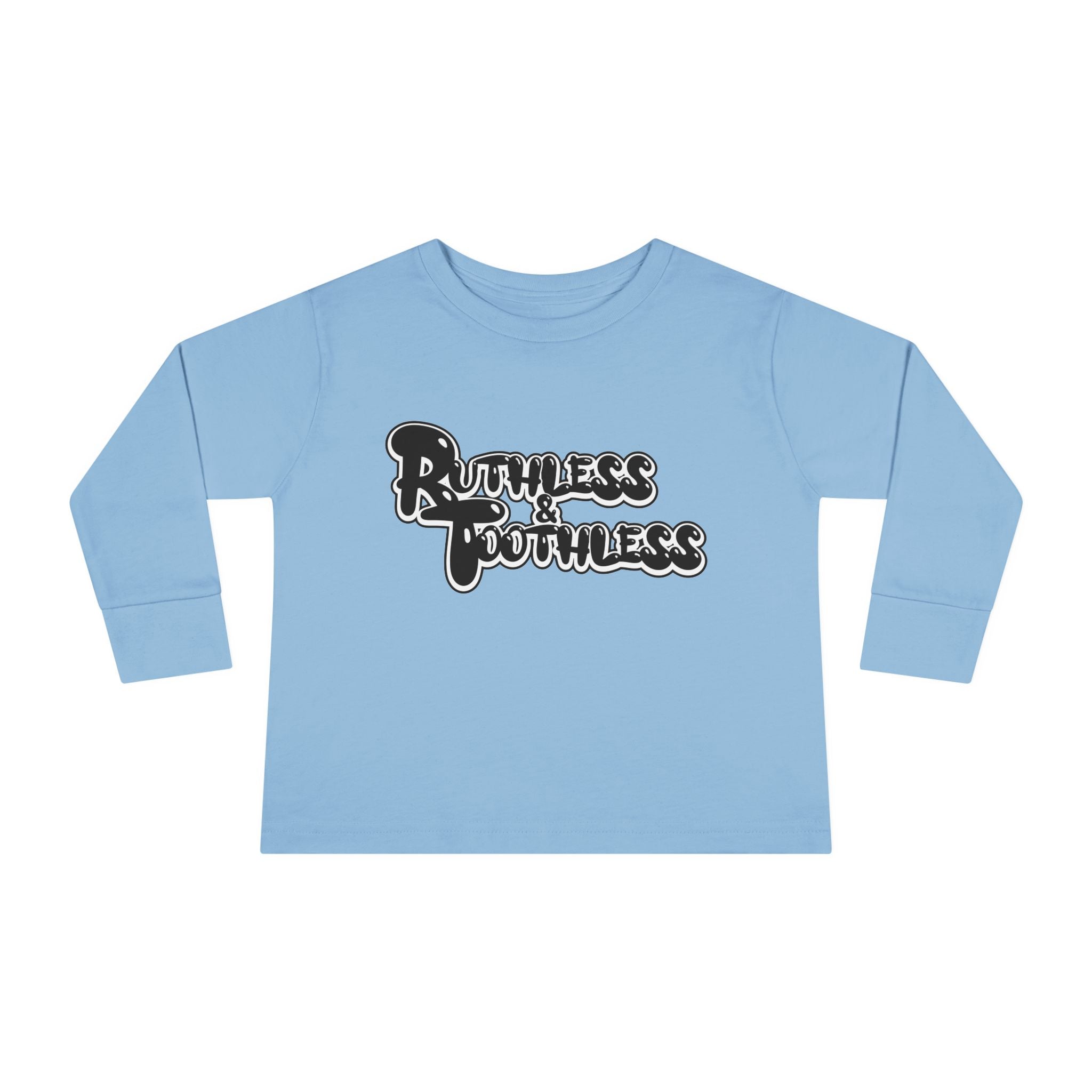 Ruthless & Toothless Logo Toddler Long Sleeve T-Shirt