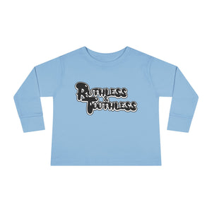 Ruthless & Toothless Logo Toddler Long Sleeve T-Shirt
