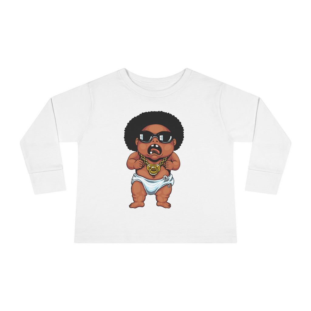 Baby Omari Long Sleeve Toddler T-Shirt