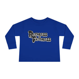 Ruthless & Toothless Logo Toddler Long Sleeve T-Shirt
