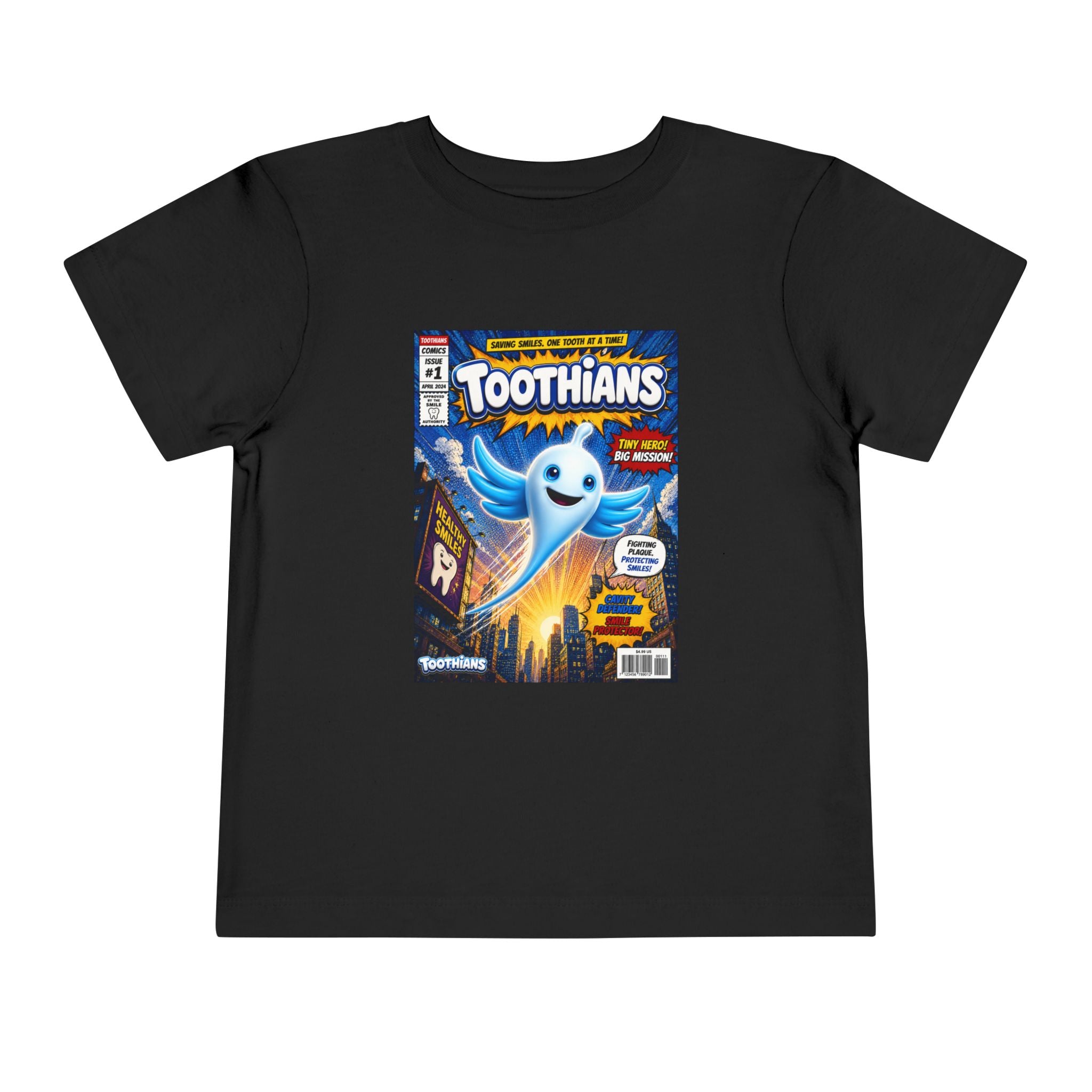 Toothians™ Tooth Fairy Scout Comic Cover Tee
